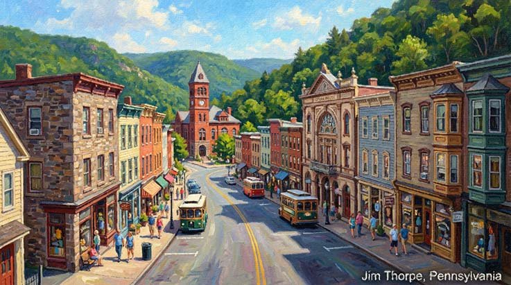 Jim Thorpe, Pennsylvania