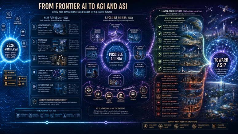From Frontier AI to AGI & ASI